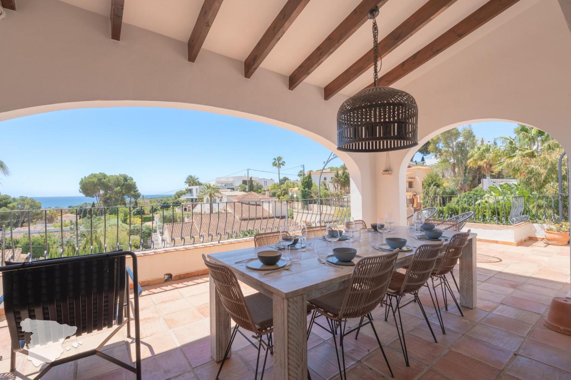 Costablancadreams Casa La Cereza In Moraira Villa Eksteriør bilde