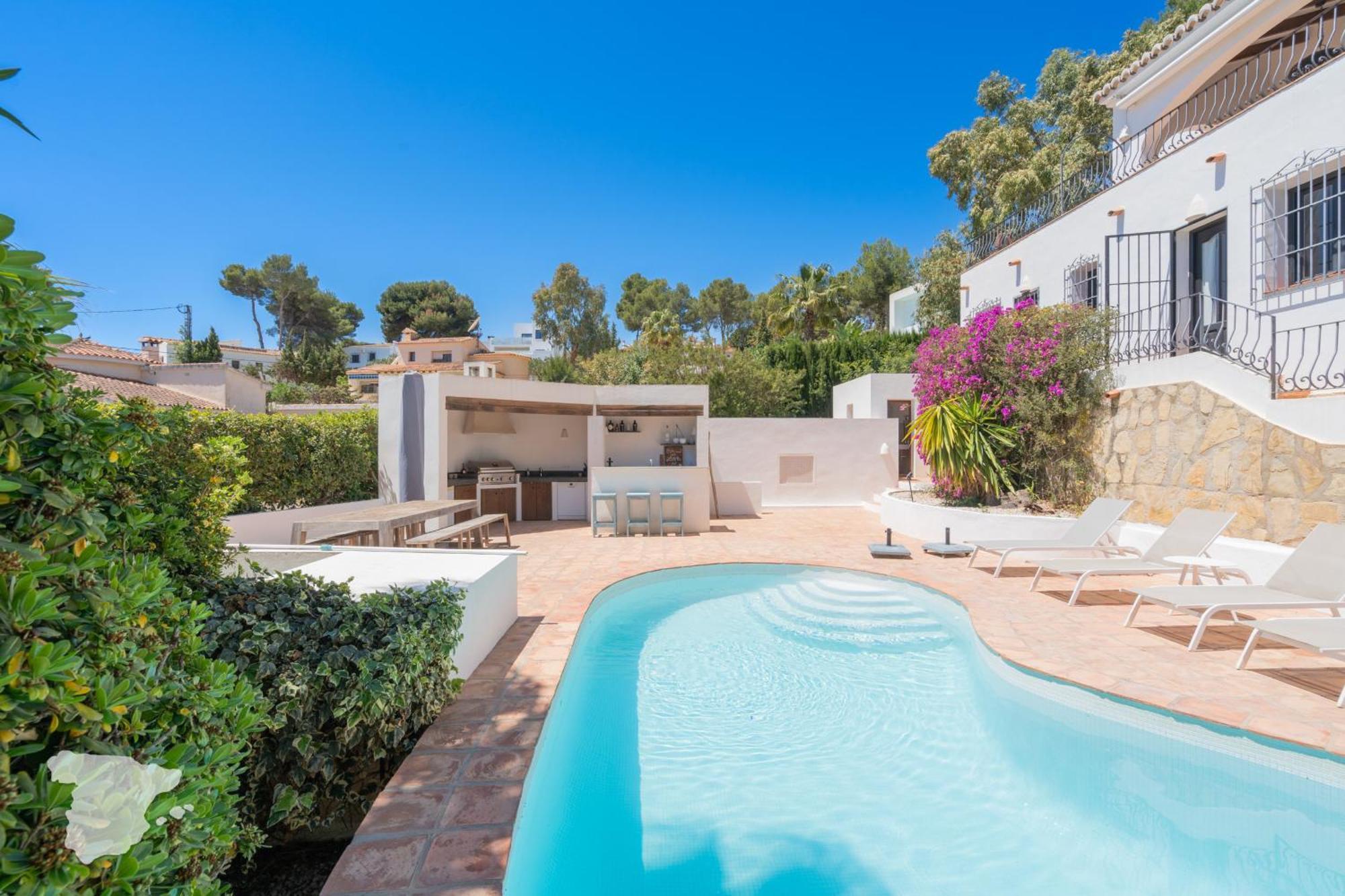 Costablancadreams Casa La Cereza In Moraira Villa Eksteriør bilde