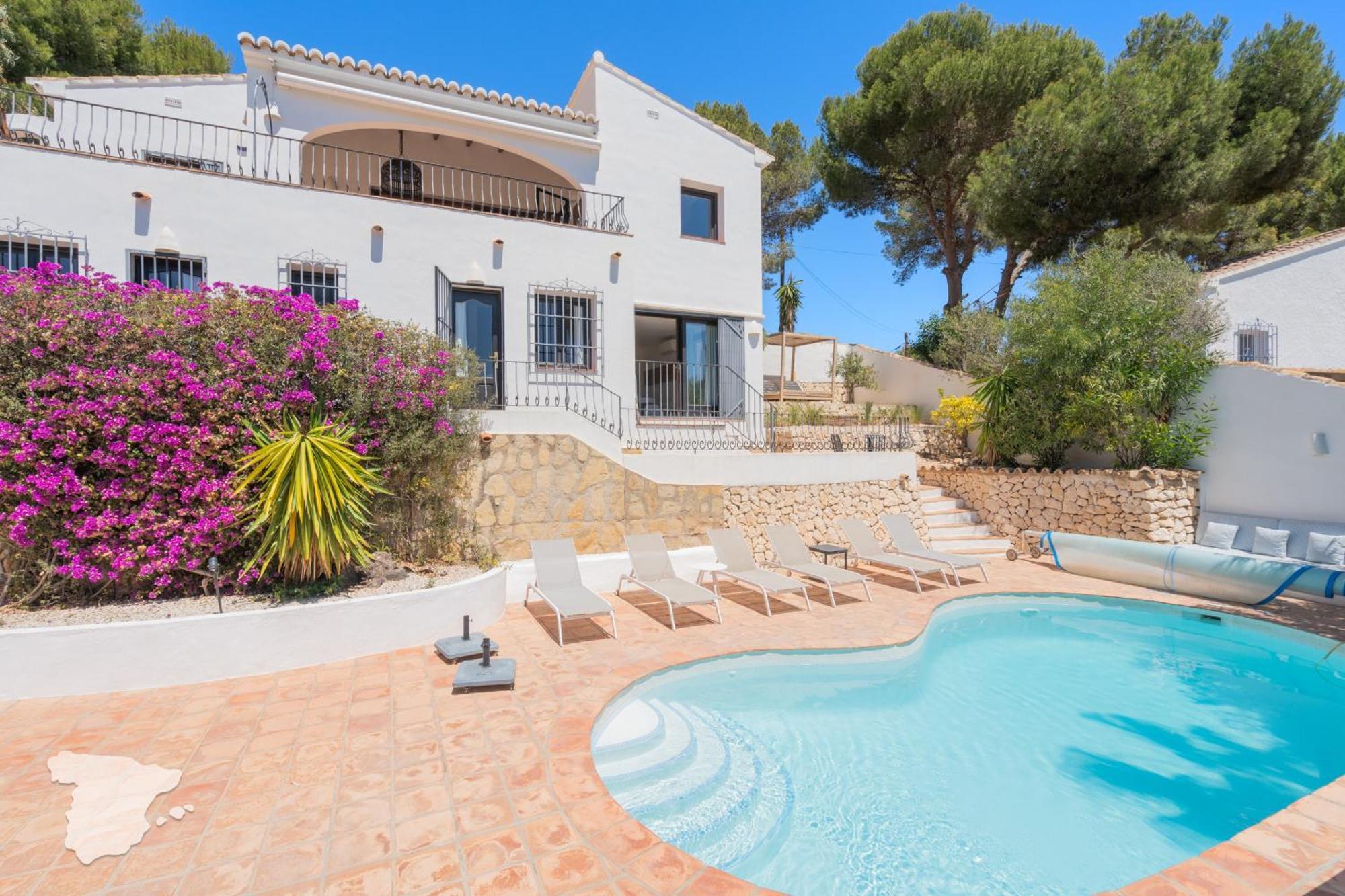 Costablancadreams Casa La Cereza In Moraira Villa Eksteriør bilde