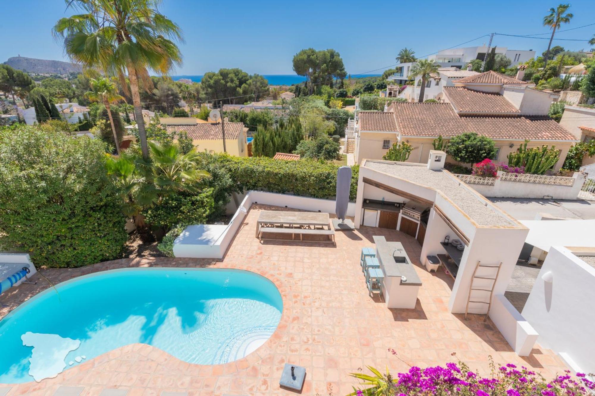 Costablancadreams Casa La Cereza In Moraira Villa Eksteriør bilde