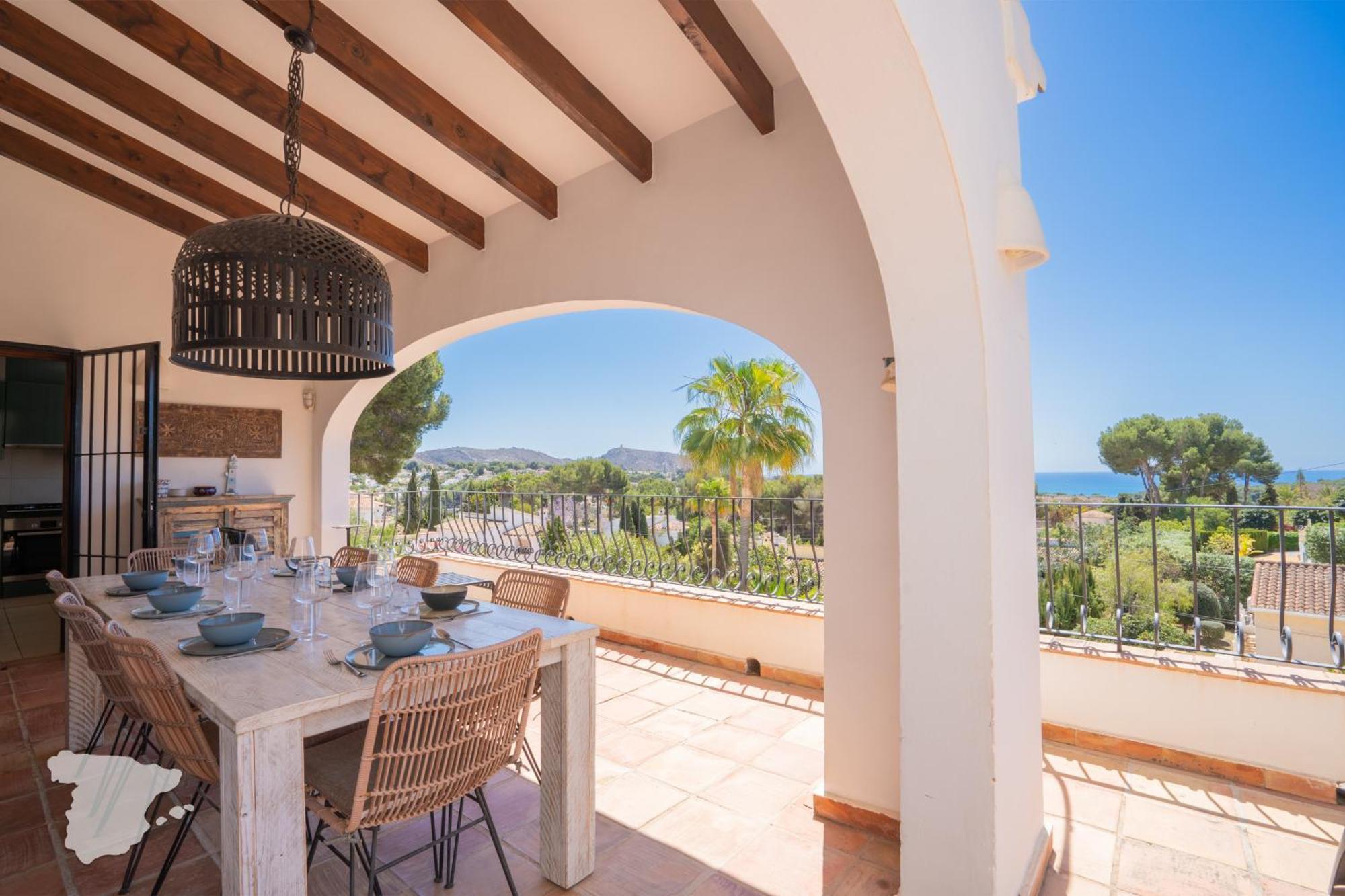 Costablancadreams Casa La Cereza In Moraira Villa Eksteriør bilde