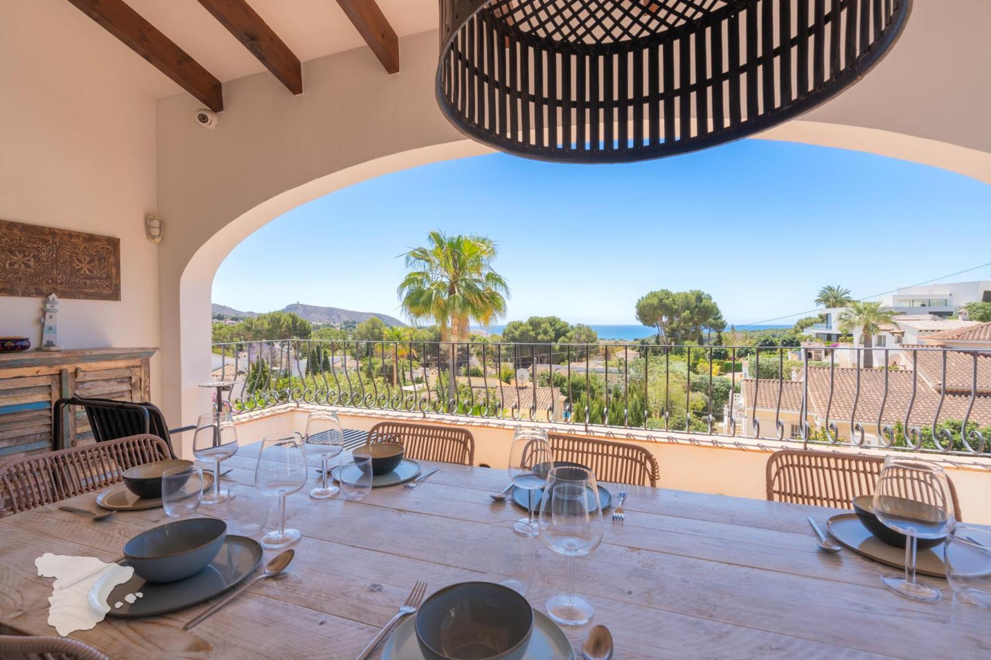 Costablancadreams Casa La Cereza In Moraira Villa Eksteriør bilde