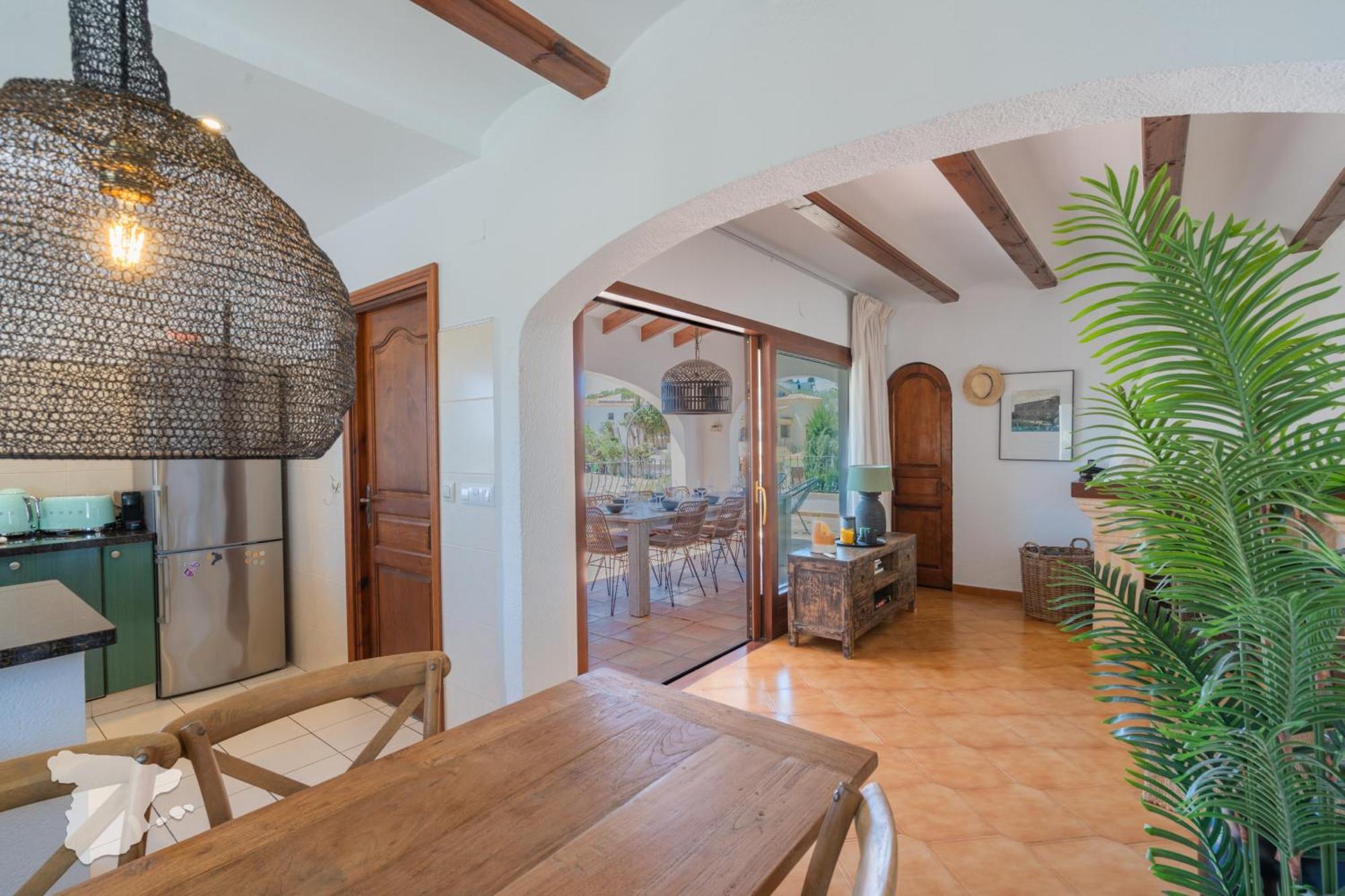 Costablancadreams Casa La Cereza In Moraira Villa Eksteriør bilde